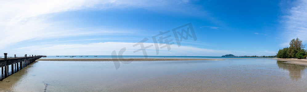 海景摄影照片_海景，美丽的海水