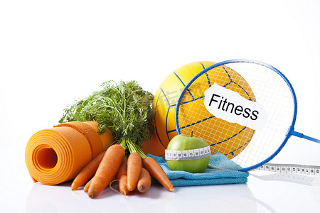 运动健身器材与减肥食品
