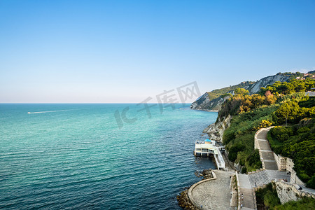 意大利安科纳的海景