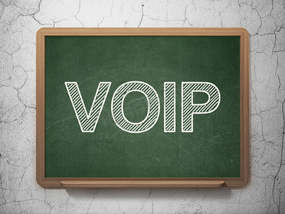 Web 开发概念： 黑板背景上的 VOIP