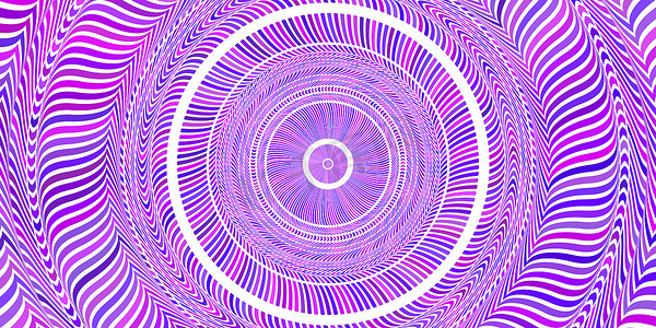 紫色圆圈摄影照片_淡紫色圆圈艺术行动背景。