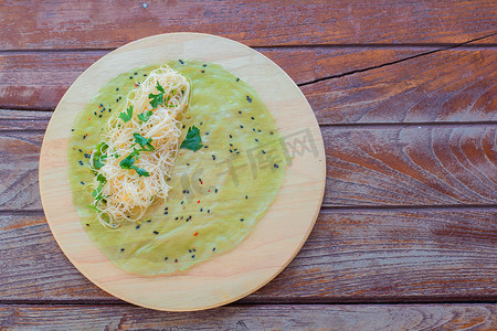 盐水花生摄影照片_泰国美食。