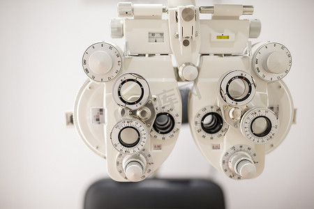 眼镜验光摄影照片_验光仪、眼科检测设备机器