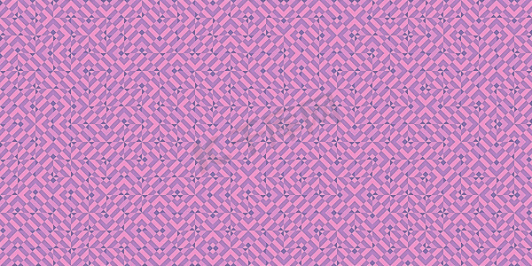 粉红色现代随机填充几何形状图案背景纹理。