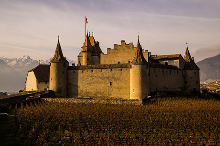 城堡艾格勒，沃州，瑞士