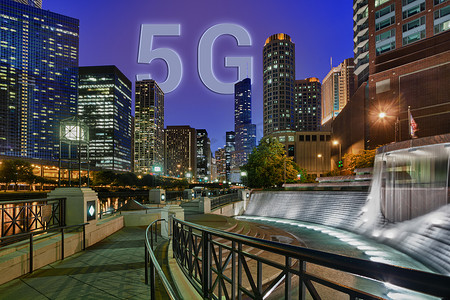 5G 技术在芝加哥市上空崛起