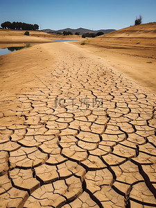 地震背景图片_干旱自然灾害极端天气灾后龙卷风地震