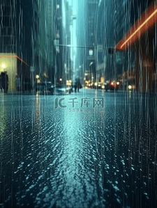 背景暴雨背景图片_极端天气暴雨大雨背景