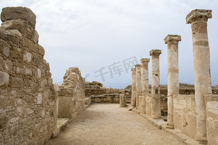 塞浦路斯帕福斯考古遗址：忒修斯柱子之家