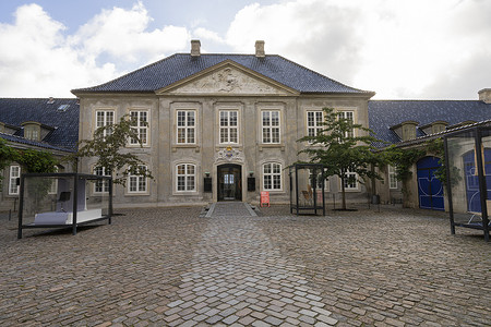 首都博物馆摄影照片_位于哥本哈根的丹麦设计博物馆。
