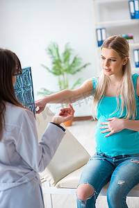 孕妇定期进行妊娠检查