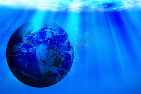 节约用水概念，世界水日