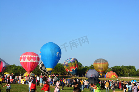 水袋气球摄影照片_气球节
