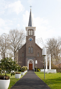 荷兰用于婚礼的小教堂