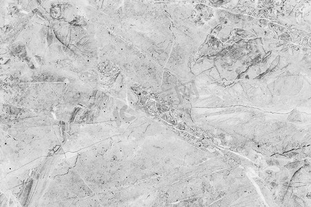 浅色大理石瓷砖地板背景，灰色陶瓷表面抽象纹理