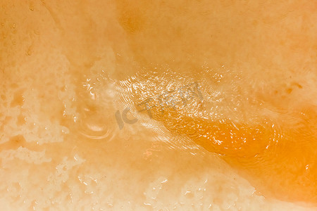浴缸背景摄影照片_水槽或浴缸背景表面脏、生锈的水
