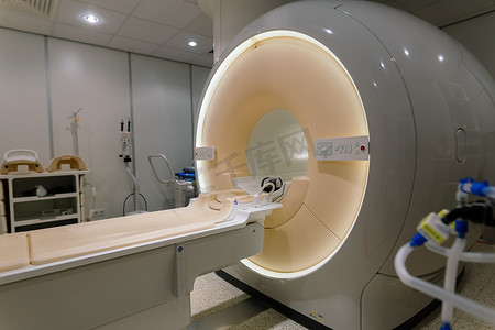 医院实验室 CT 计算机断层扫描扫描仪。
