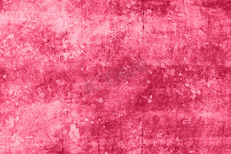 Viva 洋红色调子颜色垃圾装饰海军深色墙壁背景。
