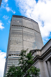 美国纽约市 — 2022年9月19日。大都会人寿保险公司大楼
