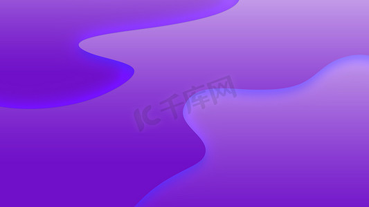 紫色渐变海报模板摄影照片_紫色霓虹灯渐变背景，上面有形状