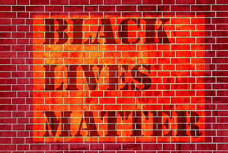 Black Lives Matter 口号反黑人种族主义非裔美国人 ste
