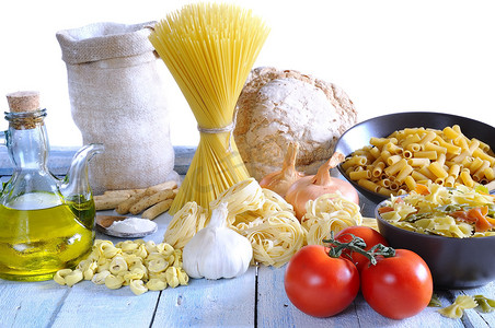 阿凡提卡通摄影照片_地中海美食。
