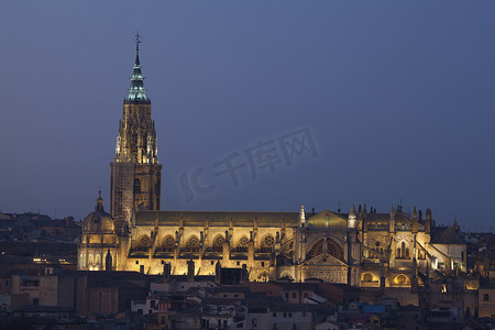 托莱多大教堂，卡斯蒂利亚拉曼恰，西班牙