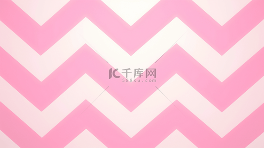 白色粉色相间折线波纹背景