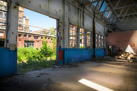 废弃的旧工厂