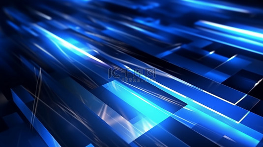 蓝色背景背景图片_超高清蓝色科技光效线条简约背景