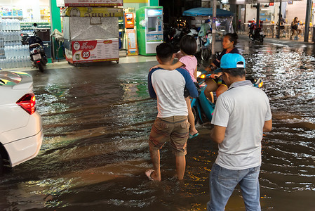 城市排水系统问题中的水灾