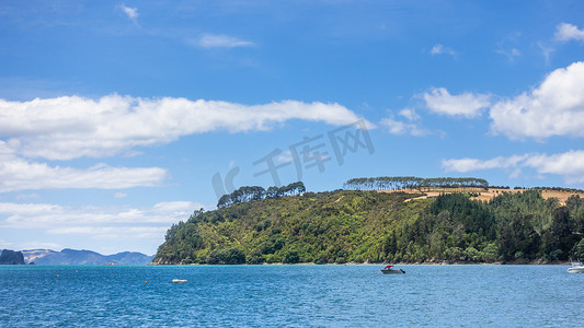 新西兰科罗曼德的海景