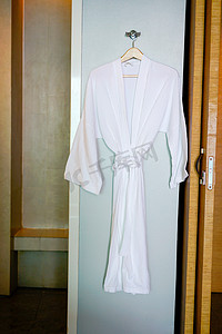 酒店浴室的浴袍