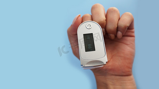 医疗传感器摄影照片_缺氧的医疗设备。