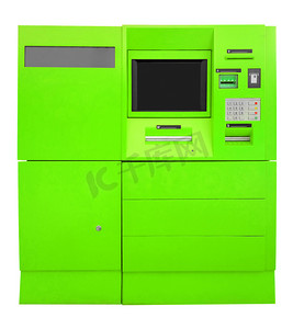 ATM 银行取款机 - 绿色