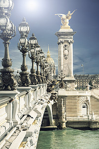 巴黎的亚历山大三世桥