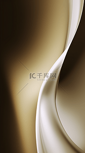 抽象光滑的曲线线条金色光泽手机壁纸