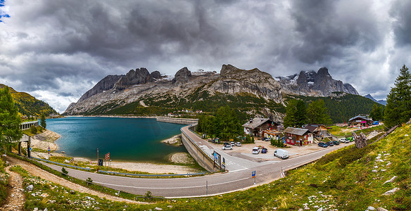 Lago Fedaia (Fedaia Lake), 法萨谷, 特伦蒂诺上阿迪杰, an