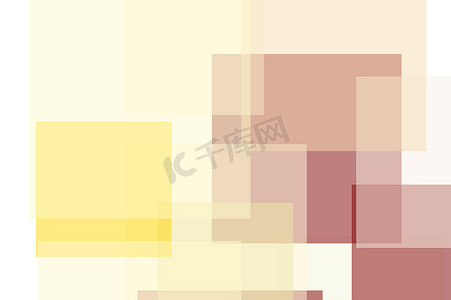 抽象棕色黄色方块插图背景