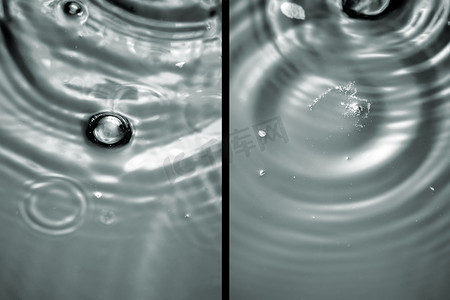 天空雨水摄影照片_雨水对水体的影响