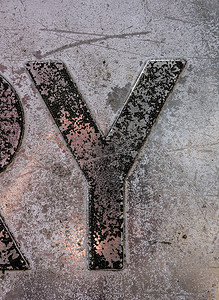 c字母logo摄影照片_遇难状态排版中的书面措辞发现字母 Y