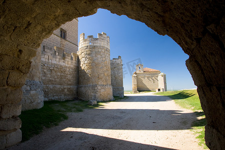 安普迪亚城堡，帕伦西亚，卡斯蒂利亚莱昂（西班牙）