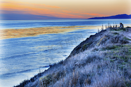 dune摄影照片_Eilwood Sand Dune Lovers 太平洋 日落 Goleta California