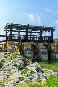 修复后的罗马水坝TaninimStream自然保护区