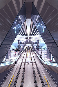 阿姆斯特丹，2018 年 1 月 20 日-阿姆斯特丹地铁南北线在六个月后正式启动前向游客敞开大门