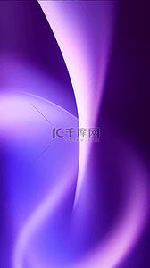 紫色渐变手机壁纸抽象光滑的曲线线条
