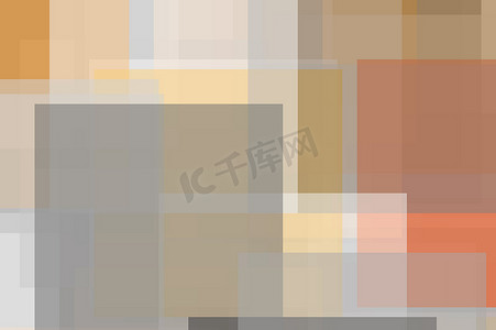 灰橙色背景图摄影照片_抽象的灰色橙色方块图背景