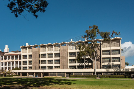 UCSB 的化学大楼，加利福尼亚州圣巴巴拉。