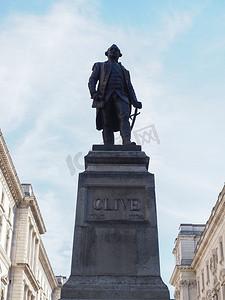 伦敦印度雕像克莱夫