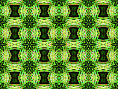 绿色几何图案摄影照片_绿色的无缝几何图案。